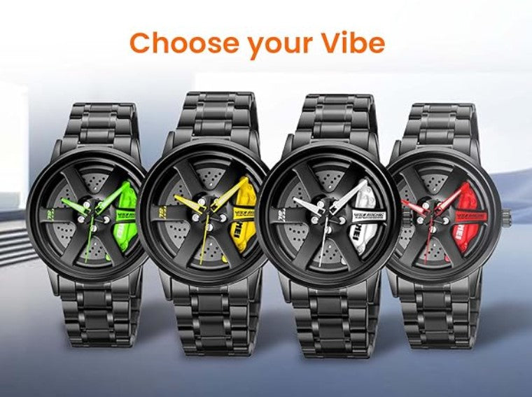 04-GYRO WHYL – Rotating Alloy Wheel Watch